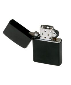 فندک زیپو مشکی مات ساده Zippo 218 (Black Matte) 7 فندک زیپو Zippo 218 (Black Matte)