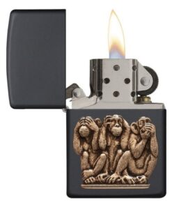 فندک زیپو Zippo 29409 (Three Monkeys) 6 فندک زیپو Zippo 29409 (Three Monkeys)