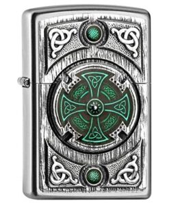فندک زیپو Zippo 2005167 (Celtic Green Cross) 5 فندک زیپو Zippo 2005167 (Celtic Green Cross)