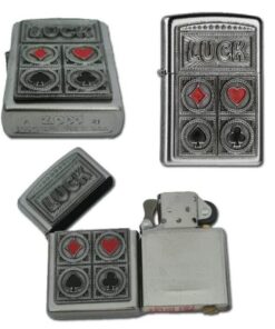 فندک زیپو مدل Zippo 2004515 (Luck Cards 3D) 5 خریدفندک زیپو مدل Zippo 2004515 (Luck Cards 3D)