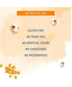 پاپ کورن کره ای رژیمی امریکن گاردن American Garden Butter fat free Popcorn