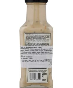 سس سیر سیاه مخصوص گوشت کوهنه Kuhne Made for Meat Black Garlic Sauce 5 خرید سس سیر سیاه مید فور میت کوهنه Kühne Made for Meat Black Garlic Sauce