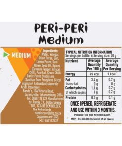 سس متوسط ناندوز Nando's Medium Peri-Peri Sauce 6 سس متوسط ناندوز Nando's Medium Peri-Peri Sauce
