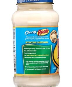 سس پنیر پارمزان آلفردو رژیمی راگو Ragu Light Parmesan Alfredo Sauce 6 خرید سس پنیر پارمزان آلفردو رژیمی راگو Ragu Light Parmesan Alfredo Sauce