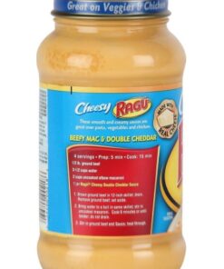 سس پنیر چدار دوبل راگو Ragu Double Cheddar Sauce 5 سس پنیر چدار دوبل راگو Ragu Double Cheddar Sauce