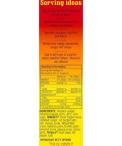 سس فلفل هابانرو تاباسکو Tabasco Habanero Pepper Sauce 8 سس فلفل هابانرو تاباسکو Tabasco Habanero Pepper Sauce