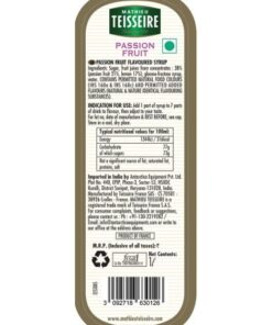 سیروپ پشن فروت تیزر ( تسییر ) Mathieu Teisseire Passion Fruit Syrup 4 سیروپ پشن فروت تیزر ( تسییر ) Mathieu Teisseire Passion Fruit Syrup