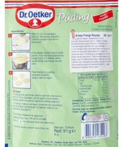 پودر پودینگ پسته دکتر اوتکر Dr. Oetker Pistachio Pudding 6 پودر پودینگ پسته دکتر اوتکر Dr. Oetker Pistachio Pudding