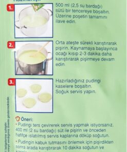 پودر پودینگ پسته دکتر اوتکر Dr. Oetker Pistachio Pudding 8 پودر پودینگ پسته دکتر اوتکر Dr. Oetker Pistachio Pudding