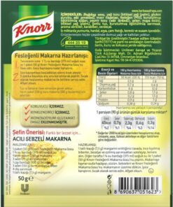 سس آماده پاستا ریحان کنور Knorr Feslegenli Makarna Sosu 4 سس آماده پاستا ریحان کنور Knorr Feslegenli Makarna Sosu
