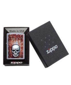 فندک زیپو جمجمه زنگ زده Zippo 29870 (Rusted Skull Design) 4 فندک زیپو جمجمه زنگ زده Zippo 29870 (Rusted Skull Design)