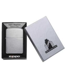 فندک زیپو رپلیکا Zippo 1941 (Replica Brush Chrome) 6 فندک زیپو رپلیکا Zippo 1941 (Replica Brush Chrome)