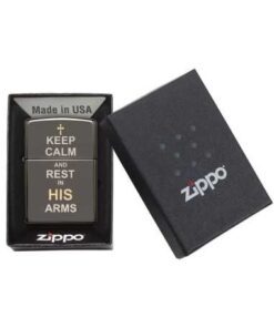 فندک زیپو Zippo 29610 ( KEEP CLAM DESIGN) 5 فندک زیپو Zippo 29610 ( KEEP CLAM DESIGN)