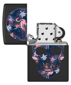 فندک زیپو طرح جمجمه و فلامینگو Zippo 49771 (FLAMINGO SKULL) 8 فندک زیپو طرح جمجمه و فلامینگو Zippo 49771 (FLAMINGO SKULL)