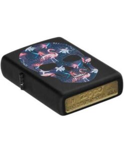 فندک زیپو طرح جمجمه و فلامینگو Zippo 49771 (FLAMINGO SKULL) 9 فندک زیپو طرح جمجمه و فلامینگو Zippo 49771 (FLAMINGO SKULL)