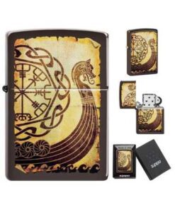 فندک زیپو کشتی جنگی وایکینگ Zippo 49182 (VIKING WARSHIP) 5 فندک زیپو کشتی جنگی وایکینگ Zippo 49182 (VIKING WARSHIP)