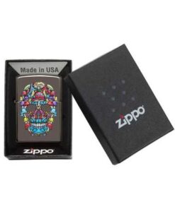 فندک زیپو طرح جمجمه Zippo 49135 (SKULL DESIGN) 9 فندک زیپو طرح جمجمه Zippo 49135 (SKULL DESIGN)