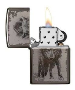 فندک زیپو طرح گرگ Zippo 49073 (Wolf) 6 فندک زیپو طرح گرگ Zippo 49073 (Wolf)