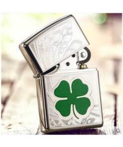 فندک زیپو طرح شبدر Zippo 24699 9 فندک زیپو طرح شبدر Zippo 24699
