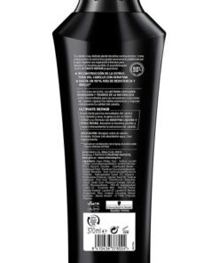 شامپو ترمیم کننده گلیس مشکی 400میل Gliss Ultimate Repair Shampoo 3 شامپو کراتینه بازسازی کننده موهای آسیب دیده گلیس Gliss Ultimate Repair champu