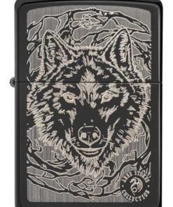 فندک زیپو طرح گرگ Zippo 49443 (ANNE STOKES) 5 فندک زیپو طرح گرگ Zippo 49443 (ANNE STOKES)