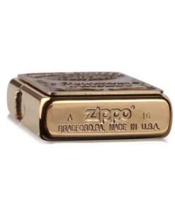 فندک زیپو طلایی Zippo 254BJD428 9 فندک زیپو طلایی Zippo 254BJD428