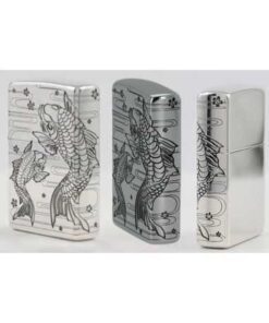 فندک زیپو طرح ماهی Zippo ZA-3-11C (NOBORIGOI) 5 فندک زیپو طرح ماهی Zippo ZA-3-11C (NOBORIGOI)