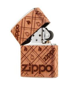 فندک زیپو روکش چوب وودچاک Zippo 49331 (Woodchuck WRAP Zippo Flame) 9 فندک زیپو روکش چوب وودچاک Zippo 49331 (Woodchuck WRAP Zppo Flame)