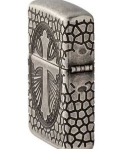 فندک زیپو نقره آرمورکیس سنت کریستوفر Zippo 49160 (ST CHRISTOPHER MEDAL) 9 فندک زیپو نقره آرمورکیس سنت کریستوفر Zippo 49160 (ST CHRISTOPHER MEDAL)