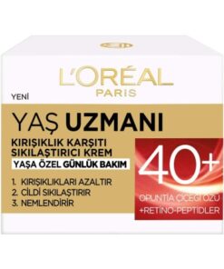 کرم ضد چروک و آبرسان 40 سال به بالا لورآل Loreal Yas Uzmani 40+ Kirisiklik Karsiti Nemlendirici Krem 5 کرم ضد چروک و آبرسان 40 سال به بالا لورآل Loreal Yas Uzmani 40+ Kirisiklik Karsiti Nemlendirici Krem