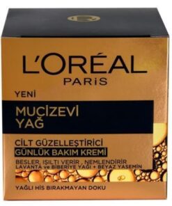 کرم روز روغن های معجزه آسا لورآل Loreal Mucizevi Yag Cilt Guzellestici Gunluk Bakim Krem 5 کرم روز روغن های معجزه آسا لورآل Loreal Mucizevi Yag Cilt Guzellestici Gunluk Bakim Krem
