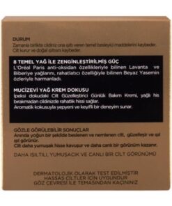 کرم روز روغن های معجزه آسا لورآل Loreal Mucizevi Yag Cilt Guzellestici Gunluk Bakim Krem 7 کرم روز روغن های معجزه آسا لورآل Loreal Mucizevi Yag Cilt Guzellestici Gunluk Bakim Krem