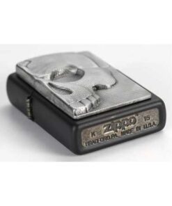 فندک زیپو طرح جمجمه Zippo 218 (Half Skull) 6 فندک زیپو طرح جمجمه Zippo 218 (Half Skull)