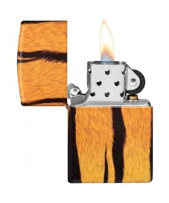 فندک زیپو طرح پوست ببر Zippo 48217 (Tiger Skin) 6 فندک زیپو طرح پوست ببر Zippo 48217 (Tiger Skin)