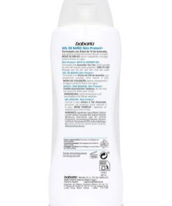 شامپو بدن اسکین پروتکت (محافظت از پوست) باباریا Babaria Skin Protect Shower Gel 4 شامپو بدن اسکین پروتکت (محافظت از پوست) باباریا Babaria Skin Protect Shower Gel