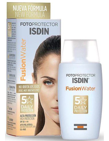کرم ضدآفتاب 50 فیوژن واتر ایزدین Isdin Fotoprotector Fusion Water Spf 50 Sunscreen Cream 1 خرید کرم ضدآفتاب 50 فیوژن واتر ایزدین Isdin Fotoprotector Fusion Water Spf 50 Sunscreen Cream
