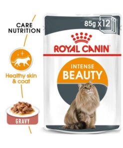 پوچ گربه اینتنس بیوتی رویال کنین Royal Canin Intense Beauty in Gravy Wet Cat Pouch 3 پوچ گربه اینتنس بیوتی رویال کنین Royal Canin Intense Beauty in Gravy Wet Cat Pouch