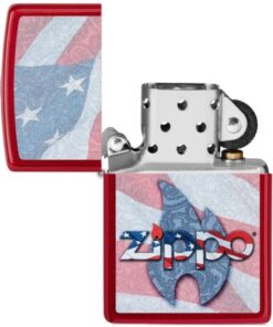 فندک زیپو Zippo 49781 (Zippo Flag Design) 8 خرید فندک زیپو Zippo 49781 (Zippo Flag Design)