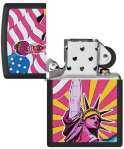 فندک زیپو Zippo 49784 (Lady Liberty Design) 8 خرید فندک زیپو Zippo 49784 (Lady Liberty Design)