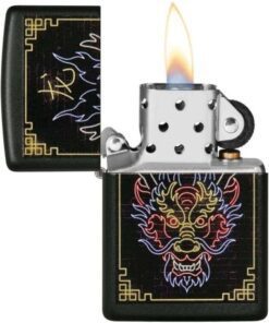 فندک زیپو Zippo 49396 (Neon Dragon Design) 5 خرید فندک زیپو Zippo 49396 (Neon Dragon Design)