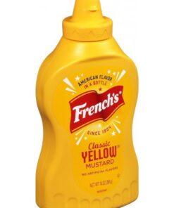 سس خردل کلاسیک زرد فرنچز French's Classic Yellow Mustard Sauce 7 سس خردل کلاسیک زرد فرنچز French's Classic Yellow Mustard Sauce