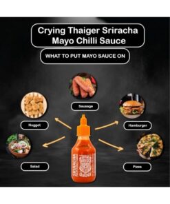 سس مایونز تند سیراچا کرایینگ تایگر 440 گرمی Thaiger Mayo Sriracha Chili Sauce 5 سس مایونز تند سیراچا کرایینگ تایگر 440 گرمی Thaiger Mayo Sriracha Chili Sauce