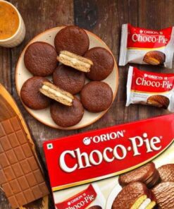 بیسکویت نرم شوکوپای اریون با روکش شکلاتی 30 کرمی Orion Choco Pie Chocolate Coated Soft Biscuit 6 بیسکویت نرم شوکوپای اریون با روکش شکلاتی 30 کرمی Orion Choco Pie Chocolate Coated Soft Biscuit
