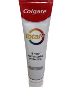 خمیردندان آنتی باکتریال کلگیت توتال 12 کلین مینت با طعم نعناع 100 میل Colgate Total 12 Clean Mint Toothpaste 5 خمیردندان آنتی باکتریال کلگیت توتال 12 کلین مینت با طعم نعناع- 100 میل Colgate Total 12 Clean Mint Toothpaste