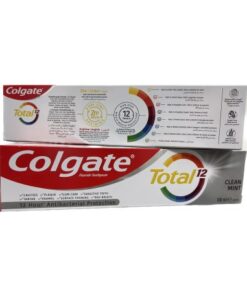 خمیردندان آنتی باکتریال کلگیت توتال 12 کلین مینت با طعم نعناع 100 میل Colgate Total 12 Clean Mint Toothpaste 7 خمیردندان آنتی باکتریال کلگیت توتال 12 کلین مینت با طعم نعناع- 100 میل Colgate Total 12 Clean Mint Toothpaste