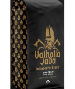 دانه قهوه دت ویش (دارک رست) والهالا جاوا اودین فورس 340 گرمی Death Wish Valhalla Java Odinforce Blend Coffee Bean
