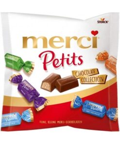 خرید شکلات شیری مخلوط مرسی پتیت 125 گرمی Merci Petits Chocolate Collection