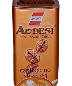 خرید قرص آئودسی (اودسی) خوشبو کننده دهان با طعم کاپوچینو 35 گرمی Aodesi Cappuccino Chewing Tablet