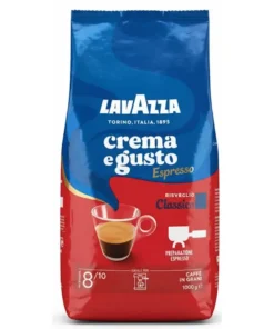 قیمت و خرید دانه قهوه اسپرسو لاوازا کرما ای گوستو کلاسیکو 1 کیلویی Lavazza Crema e Gusto Espresso Classico