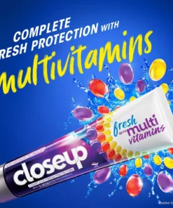 خمیر دندان مولتی ویتامین کلوز آپ 100 گرمی Closeup Fresh Multivitamin Toothpaste